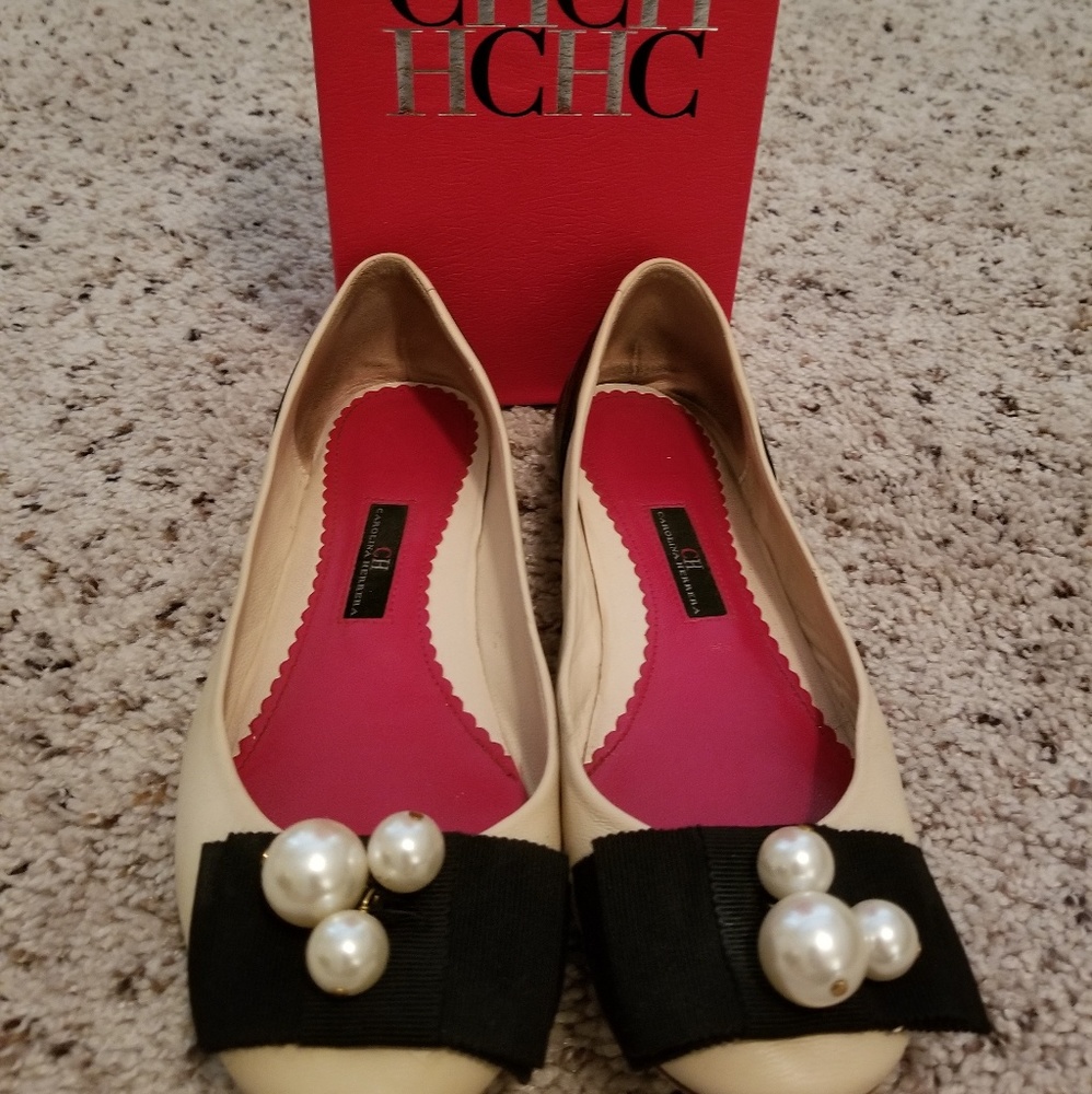 Carolina Herrera Ballerina Shoes (size 38)